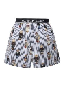 Polo Ralph Lauren Szorty piżamowe 4P0119 Błękitny Relaxed Fit. Niebieskie piżamy Polo Ralph Lauren, bez wzorów, z bawełny. Za 479,99 zł.