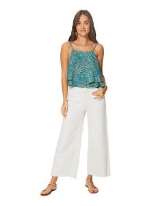 Ipanima Top w kolorze niebiesko-morskim rozmiar: 34-40. Niebieskie topy Ipanima, bez wzorów, bez kołnierzyka, bez ramiączek. Za 34,99 zł.