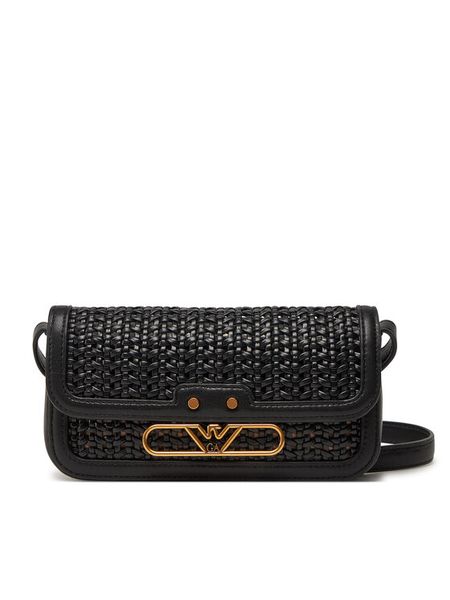 Emporio Armani Torebka EW001212 AF15873 UC001 Czarny. Czarne torebki klasyczne Emporio Armani, bez wzorów, ze skóry, bez dodatków. Za 679,99 zł.