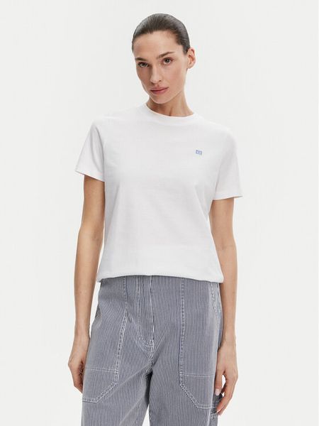 Tommy Hilfiger T-Shirt WW0WW45522 Biały Regular Fit. Białe t-shirty TOMMY HILFIGER, xl, bez wzorów, z bawełny, bez kołnierzyka, bez ramiączek. Za 109,99 zł.