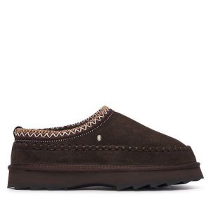 Śniegowce EMU Australia. Brązowe buty zimowe EMU Australia, bez obcasa, bez zapięcia. Za 514,99 zł.