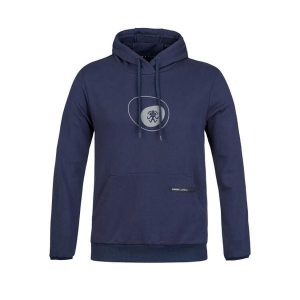 Bluza z kapturem Rafiki Zulu. Niebieskie bluzy RAFIKI, bez wzorów, z kapturem. Za 384,30 zł.