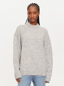 Calvin Klein Sweter J20J224636 Szary Regular Fit. Szare swetry klasyczne Calvin Klein, xs, z syntetyku, bez kołnierzyka. Za 479,99 zł.