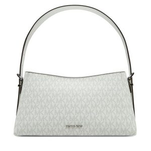 Torebka Michael Kors. Białe torebki klasyczne Michael Kors, bez wzorów, bez dodatków. Za 589,99 zł.
