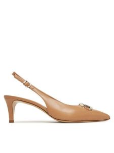 Aigner Czółenka Madonna 7A 1251270 Brązowy. Brązowe czółenka Aigner, bez wzorów, ze skóry, bez obcasa, bez zapięcia. Za 759,99 zł.