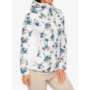 Kurtka ocieplana damska Columbia Powder Pass Hooded Jacket. Białe kurtki Columbia, bez wzorów, bez kaptura. Za 340,99 zł.