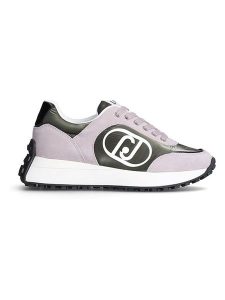 Liu Jo Sneakersy w kolorze fioletowo-oliwkowym rozmiar: 38. Brązowe trampki Liu Jo, bez wzorów, z materiału, bez zapięcia. Za 329,42 zł.