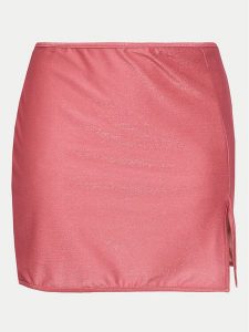 Guess Spódnica mini E5GD07 KC632 Różowy Regular Fit. Czerwone spódnice Guess, xl, z aplikacjami, z syntetyku, mini. Za 159,99 zł.