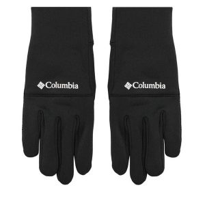 Rękawiczki Columbia. Czarne rękawiczki Columbia, bez wzorów. Za 149,99 zł.