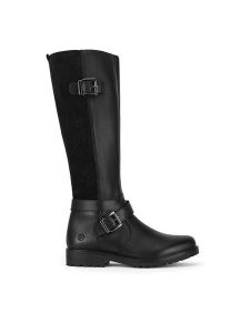 Remonte Oficerki R6593-00 Czarny. Czarne kozaki Remonte, bez wzorów, ze skóry, bez obcasa, na płaskiej podeszwie, bez zapięcia. Za 447,99 zł.