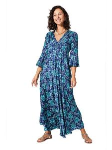 Ipanima Sukienka w kolorze granatowym rozmiar: 38/40. Niebieskie sukienki Ipanima, na co dzień, bez wzorów, bez kołnierzyka, bez ramiączek, maxi, proste. Za 108,99 zł.