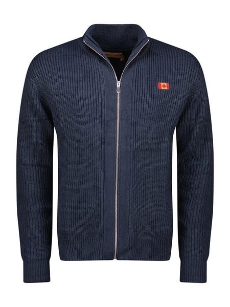 Canadian Peak Kardigan w kolorze granatowym rozmiar: XL. Niebieskie kardigany Canadian Peak, xl, bez wzorów, ze splotem, bez ramiączek. Za 139,54 zł.