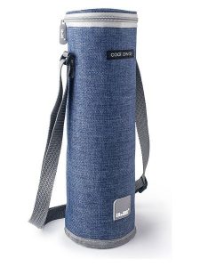 Ibili Torba chłodząca "Dalvik" w kolorze niebieskim na butelkę - 1,5 l rozmiar: onesize. Niebieskie shopper bag Ibili, bez wzorów, z materiału, na ramię, bez dodatków. Za 36,94 zł.