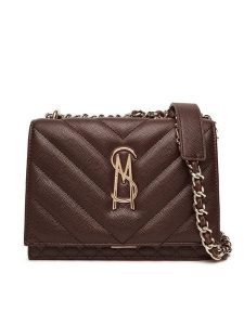 Steve Madden Torebka Bamara-2 SM13001840 Brązowy. Brązowe listonoszki Steve Madden, bez wzorów, ze skóry, bez dodatków. Za 319,99 zł.
