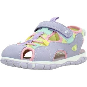 Sandały GARVALIN 262716G Fioletowy. Fioletowe buty trekkingowe GARVALIN, z syntetyku, bez zapięcia. Za 155,99 zł.