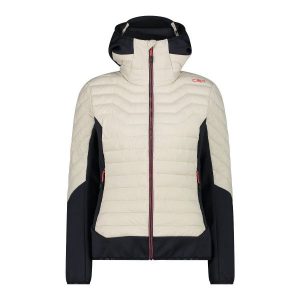Kurtka damska turystyczna CMP. Białe kurtki Campagnolo, xs, bez wzorów, z puchu, bez kaptura. Za 549,99 zł.