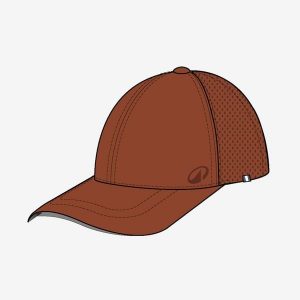 Czapka z daszkiem tenisowa Kuikma TC 900 rozmiar 58. Brązowe czapki KUIKMA, bez wzorów, z materiału, sportowe. Za 44,99 zł.