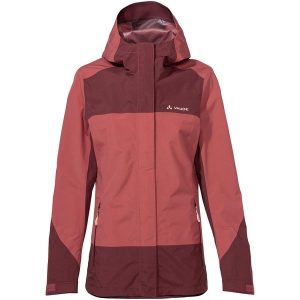 Kurtka przeciwdeszczowa damska Vaude Neyland 2.5L Jacket. Czerwone kurtki Vaude, l, bez wzorów, z softshellu, bez kaptura. Za 508,99 zł.