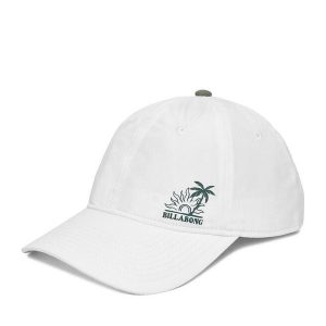 Czapka z daszkiem Billabong. Białe czapki Billabong, bez wzorów. Za 49,99 zł.