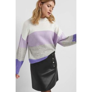 Sweter oversize w pasy. Długie swetry marki Orsay. W wyprzedaży za 70,00 zł.