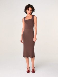 Rodier Spódnica w kolorze brązowym rozmiar: XL. Brązowe spódnice Rodier, na co dzień, xl, bez wzorów, midi. Za 339,99 zł.