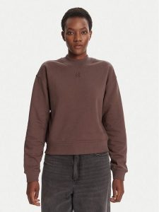 HUGO Bluza Daxandria 50527463 Brązowy Relaxed Fit. Brązowe bluzy Hugo, m, bez wzorów, z bawełny, bez kaptura. Za 339,99 zł.