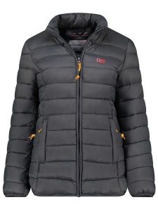 Geographical Norway Kurtka pikowana "Atikolor" w kolorze antracytowym rozmiar: L. Czarne kurtki Geographical Norway, l, bez wzorów, bez kaptura. Za 201,08 zł.