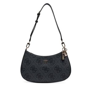 Torebka Guess. Szare torebki klasyczne Guess, z aplikacjami, bez dodatków. Za 549,99 zł.