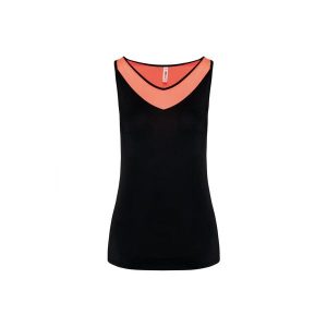 Damski dwukolorowy tank top Proact. Brązowe topy PROACTION, xl, bez wzorów, z dzianiny, bez kołnierzyka, bez ramiączek. Za 134,50 zł.