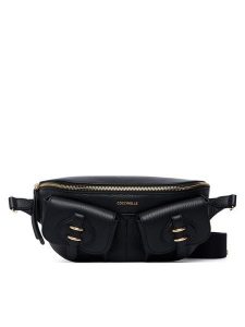 Coccinelle Nerka VGK Coccinellemavery Pocket E1 VGK 17 01 01 Czarny. Czarne nerki i saszetki Coccinelle, bez wzorów, ze skóry. Za 1 299,00 zł.