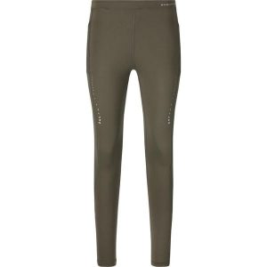 Damskie legginsy Endurance Lindysa. Zielone legginsy ENDURANCE, bez wzorów. Za 245,50 zł.