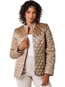 WITT WEIDEN Kurtka puchowa w kolorze jasnobrązowym rozmiar: 38. Brązowe kurtki WITT WEIDEN, bez wzorów, z puchu, bez kaptura. Za 295,99 zł.