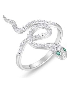 DI GIORGIO Srebrny pierścionek z cyrkoniami rozmiar: 58. Szare pierścionki DI GIORGIO, z cyrkonią, srebrne. Za 86,99 zł.