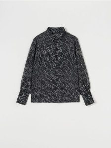 Koszula z kieszeniami - wielobarwny. Koszule Sinsay, l, bez wzorów, bez kołnierzyka, bez ramiączek. W wyprzedaży za 19,99 zł.