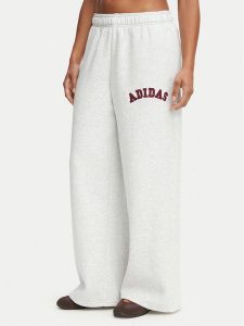 Adidas Spodnie dresowe Adidas Damskie 3-Stripes KU0333 Szary Loose Fit. Szare spodnie dresowe ADIDAS, xs, bez wzorów, z dresówki. Za 238,99 zł.