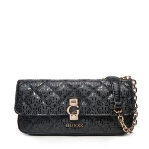 Torebka Guess. Czarne torebki klasyczne Guess, z aplikacjami, bez dodatków. Za 309,99 zł.