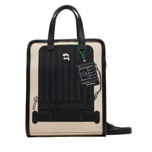 Torebka KARL LAGERFELD. Brązowe torebki klasyczne KARL LAGERFELD, bez wzorów, bez dodatków. Za 429,99 zł.