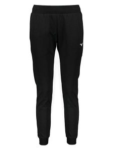 Mizuno Spodnie dresowe w kolorze czarnym rozmiar: S. Czarne spodnie dresowe Mizuno, s, bez wzorów, z dresówki. Za 88,02 zł.