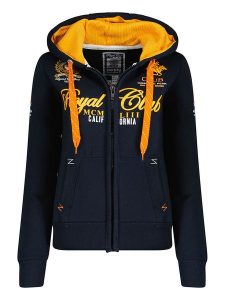 Canadian Peak Bluza "Fanilleak" w kolorze granatowym rozmiar: S. Niebieskie bluzy Canadian Peak, s, z aplikacjami, z bawełny, bez kaptura. Za 113,99 zł.