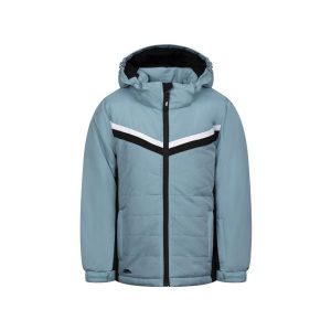 Trespass Amaya - Damska kurtka narciarska Blue Jade. Czarne kurtki Trespass, bez wzorów, z puchu, bez kaptura. Za 276,15 zł.