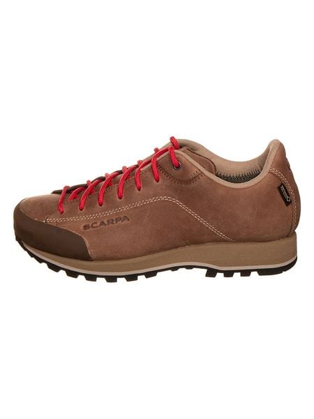 SCARPA Buty trekkingowe "Margarita Max" w kolorze jasnobrązowym rozmiar: 37. Brązowe buty trekkingowe Scarpa, z gore-texu, bez zapięcia. Za 204,96 zł.