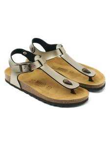 Mandel Sandały "Leon" w kolorze brązowym rozmiar: 39. Brązowe sandały Mandel, bez wzorów, z otwartym noskiem, bez obcasa, bez zapięcia. Za 130,99 zł.