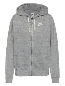 Nike Bluza w kolorze szarym rozmiar: M. Szare bluzy Nike, m, bez wzorów, bez kaptura. Za 209,82 zł.