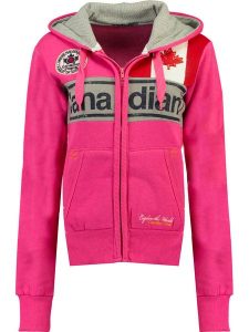 Canadian Peak Bluza "Flashy" w kolorze różowym rozmiar: S. Różowe bluzy Canadian Peak, s, z aplikacjami, z bawełny, bez kaptura. Za 113,99 zł.