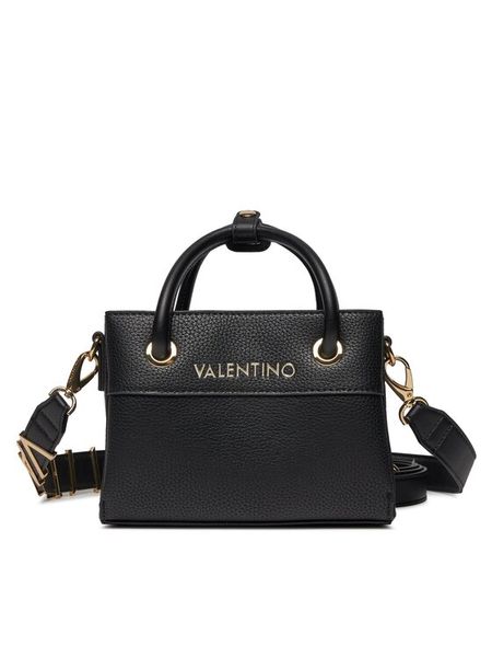 Valentino Torebka Alexia VBS5A805 Czarny. Czarne torebki klasyczne Valentino, bez wzorów, ze skóry, bez dodatków. Za 474,99 zł.