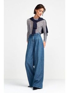 Rich&Royal Dżinsy - Comfort fit - w kolorze niebieskim rozmiar: W26/L32. Niebieskie jeansy Rich&Royal, bez wzorów, z podwyższonym stanem. Za 283,48 zł.