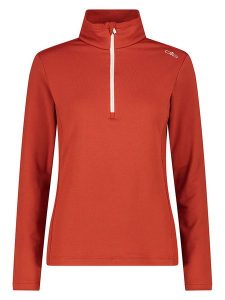CMP Bluza polarowa w kolorze czerwonym rozmiar: 38. Czerwone bluzy CMP, bez wzorów, z materiału, bez kaptura. Za 111,09 zł.