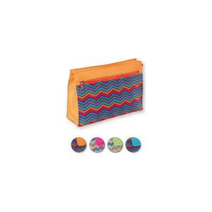 TOP CHOICE Kosmetyczka damska Zig-Zag (93555) 1szt - 6593555. Kosmetyczki marki TOP CHOICE. Za 26,59 zł.