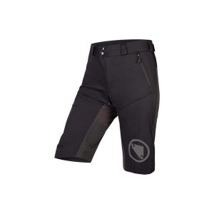 Damskie spodenki w sprayu Endura Mt500. Czarne szorty ENDURA, bez wzorów. Za 511,99 zł.