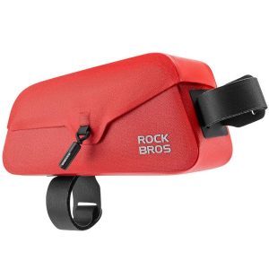 Torba rowerowa na ramę z magnetycznym zapięciem Rockbros AS-133. Czarne torebki klasyczne ROCKBROS, bez wzorów, bez dodatków. Za 99,00 zł.